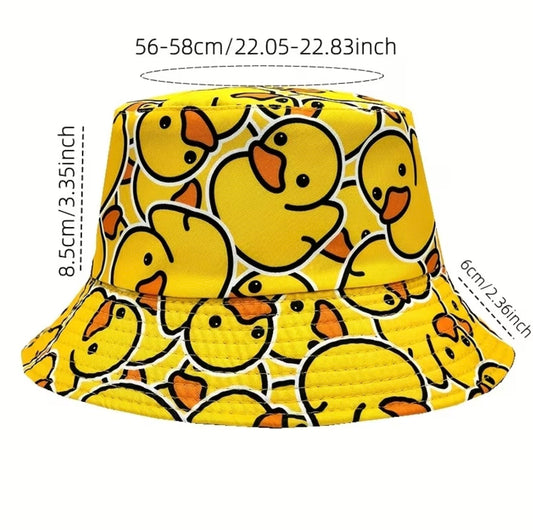 Yellow Duck Bucket Hat