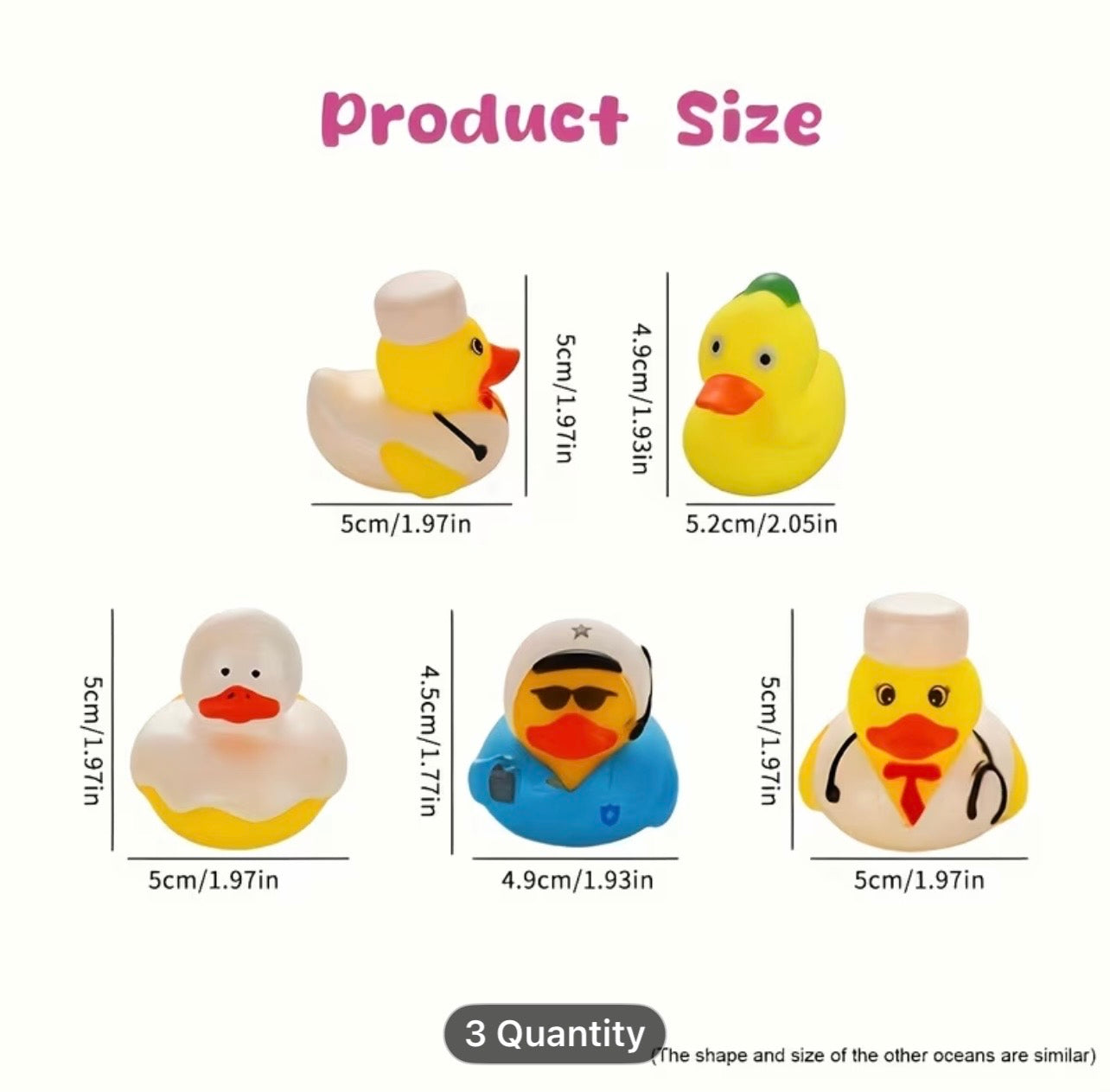 Rubber ducks