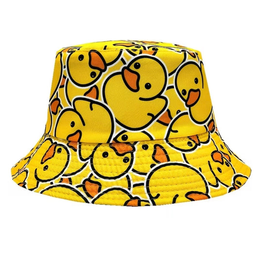 Yellow Duck Bucket Hat